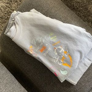 BOYS LIE WORD VOMIT CREW + SWEATPANTS SET